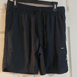 RBX MEN'S TRAINING SHORTS: BLACK: 7 IN INSEAM: NEW WITH TAGS: SIZE M
